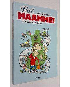 Kirjailijan Karo Hämäläinen käytetty kirja Voi maamme!