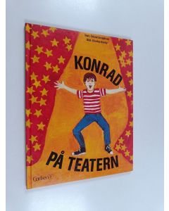 Kirjailijan Erland Josephson käytetty kirja Konrad på teatern