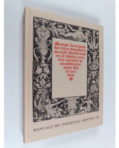 käytetty kirja Manuale seu exequiale Aboense 1522