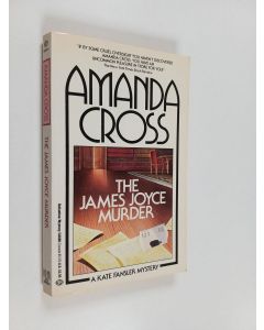 Kirjailijan Amanda Cross käytetty kirja The James Joyce Murder