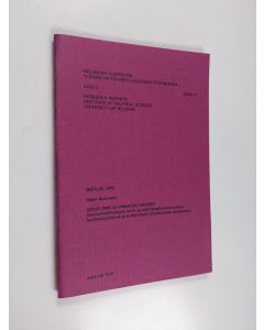 Kirjailijan Ilmari Susiluoto käytetty teos Sosialismi ja ihmisten tarpeet - neuvostoliittolainen tarve- ja urbanisaatiotutkimuksen luonteenpiirteistä ja kytkennästä yhteiskunnan ohjaukseen