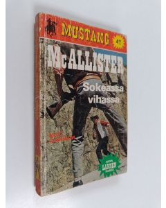 Kirjailijan Matt Chisholm käytetty kirja Sokeassa vihassa