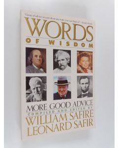 Kirjailijan William Safire & Leonard Safir käytetty kirja Words of Wisdom