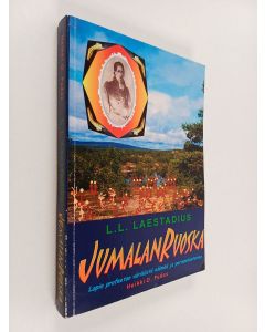 Kirjailijan Heikki O. Pudas käytetty kirja Laestadius - Jumalan ruoska ; Lapin profeetta Lars Lev Laestadiuksen värikästä elämää ja perinnehistoriaa