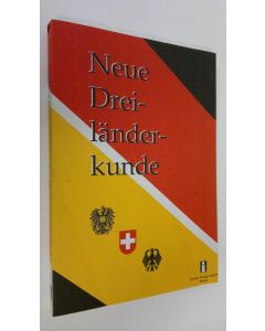 Kirjailijan Fritz Joachim Sauer käytetty kirja Neue Dreiländerkunde : Deutschland, Österreich unf´d Schweiz (mit Liechtenstein) im Querschnitt