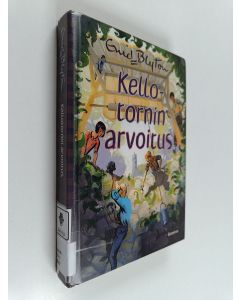Kirjailijan Enid Blyton käytetty kirja Kellotornin arvoitus