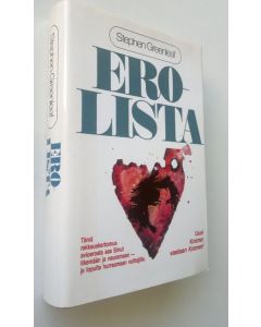 Kirjailijan Stephen Greenleaf käytetty kirja Erolista