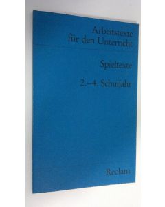 käytetty kirja Spieltexte 2.-4. Schuljahr (ERINOMAINEN)