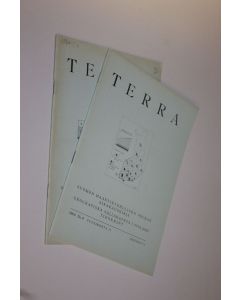 käytetty teos Terra nro 3-4/1960 (vol 72) : Suomen maantieteellisen seuran aikakauskirja