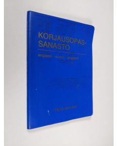 käytetty kirja Korjausopassanasto englanti - suomi - englanti