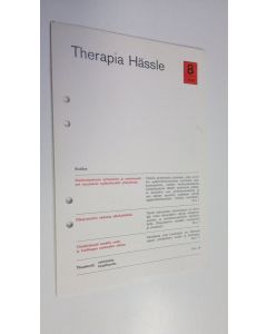 käytetty kirja Therapia Hässle n:o 8/1969