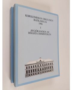 käytetty kirja Korkeimman oikeuden ratkaisuja 1996 1-2