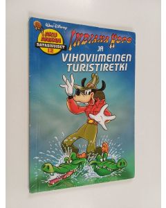 Kirjailijan Walt Disney käytetty kirja Indiana Hopo ja vihoviimeinen turistiretki