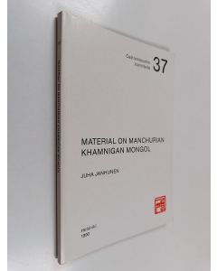 Kirjailijan Juha Janhunen käytetty kirja Material on Manchurian Khamnigan Mongol