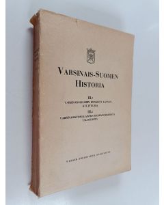 käytetty kirja Varsinais-Suomen historia 3, 1-2
