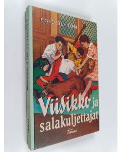 Kirjailijan Enid Blyton käytetty kirja Viisikko ja salakuljettajat