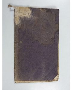 Kirjailijan Carl Gustaf Ottelin käytetty teos De första begreppen i läran om geometriska storheters mätande : i stöd af Euclidis första sex böcker och definitionerna i den elfte : till skole-ungdomens tjenst