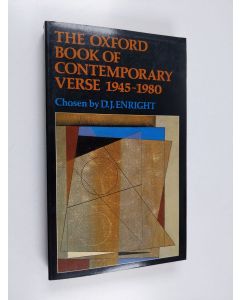 käytetty kirja The Oxford book of contemporary verse, 1945-1980