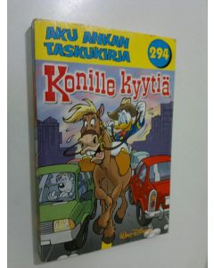 Kirjailijan Walt Disney käytetty kirja Konille kyytiä