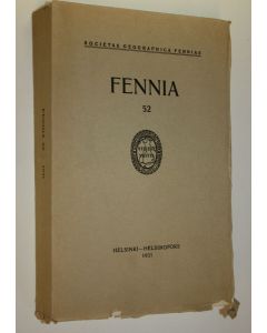 käytetty kirja Fennia 52 / 1931 (nro 1-10)