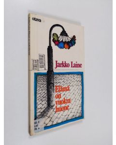 Kirjailijan Jarkko Laine käytetty kirja Elämä on vuokrahuone : runoja
