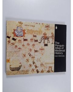 Kirjailijan Colin McEvedy käytetty kirja The Penguin Atlas of Medieval History