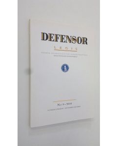 käytetty kirja Defensor legis 5/2010 : Suomen asianajajaliiton äänenkannattaja