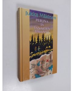 Kirjailijan Jukka Mäkinen käytetty kirja Peruna ja Tanajoen timantit