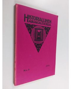 käytetty kirja Historiallinen aikakauskirja 3/1974