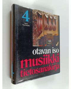 käytetty kirja Otavan iso musiikkitietosanakirja, 4 - Laulu-Rantasalo