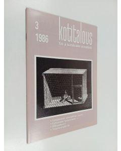 käytetty teos Kotitalous 3/1986