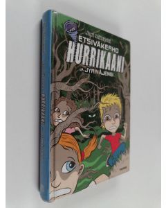 Kirjailijan Jari Mäkipää käytetty kirja Etsiväkerho Hurrikaani ja Jyrinäjengi