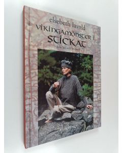 Kirjailijan Elsebeth Lavold käytetty kirja Vikingamönster i stickat