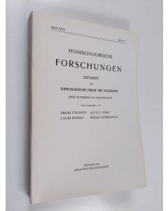 käytetty kirja Finnisch-ugrische Forschungen Band 46 Heft 1-3 : Zeitschrift für finnisch-ugrische Sprach- und Volkskunde, Band 46 Heft 1-3