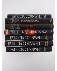 Kirjailijan Patricia Cornwell käytetty kirja Patricia Cornwell-paketti (7 kirjaa) : Luonnoton surmaaja ; Pahan jäljillä ; Raatokärpänen ; Kuolleiden satama ; Paljaat luut ; Punainen usva ; Ansaittu kuolema