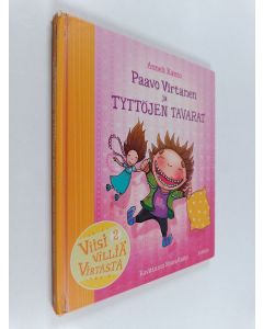 Kirjailijan Anneli Kanto käytetty kirja Paavo Virtanen ja tyttöjen tavarat