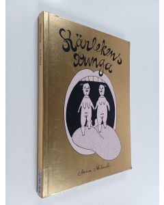 Kirjailijan Anna Åhlund käytetty kirja Kärlekens tunga