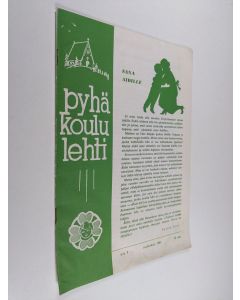 Kirjailijan T. J. Vauramo käytetty teos Pyhäkoululehti 5/1961