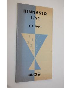 käytetty teos Alkon hinnasto 1/91