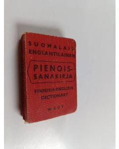 Kirjailijan Aino Vuolle käytetty kirja Suomalais-englantilainen pienoissanakirja