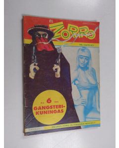 Kirjailijan Juan Batiste Montauban käytetty teos El Zorro 6/1985