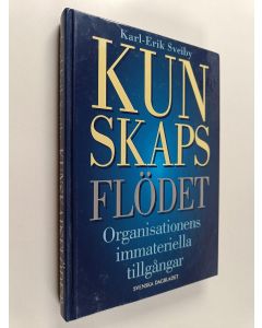 Kirjailijan Karl-Erik Sveiby käytetty kirja Kunskapsflödet organisationens immateriella tillgångar