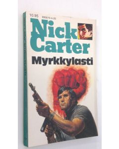 Kirjailijan Nick Carter käytetty kirja Myrkkylasti