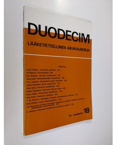 käytetty kirja Duodecim n:o 18/1976 : lääketieteellinen aikakauskirja