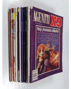 käytetty kirja Agentti X9 vuosikerta 1990 (1-12, nro 4 puuttuu)