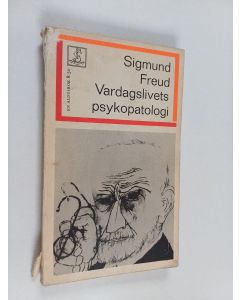 Kirjailijan Sigmund Freud käytetty kirja Vardagslivets psykopatologi