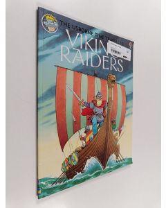Kirjailijan Anne Civardi & James Graham-Campbell käytetty kirja Viking Raiders