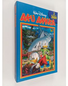 Kirjailijan Walt Disney käytetty kirja Aku Ankka neljännesvuosikerta 2/2004