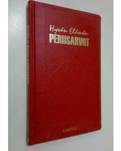 Tekijän Jaakko Talsi  käytetty kirja Hyvän elämän perusarvot