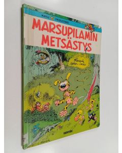 Kirjailijan Franquin käytetty teos Marsupilamin metsästys